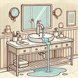 洗面所のトラブル