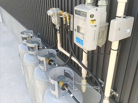 LPGボンベ供給