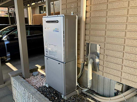 ガス給湯器の取替