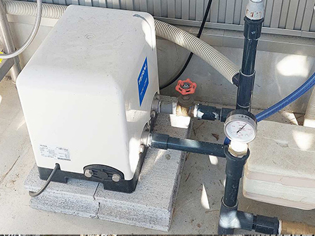 浅井戸ポンプ工事