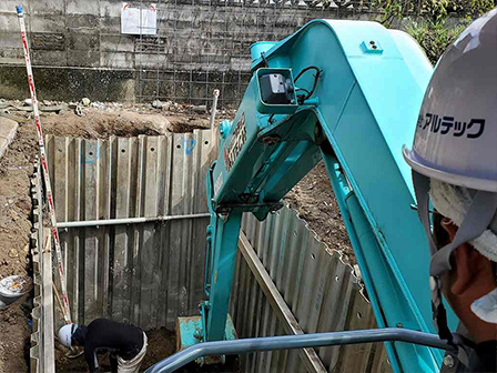 浄化槽設備工事（合併処理）